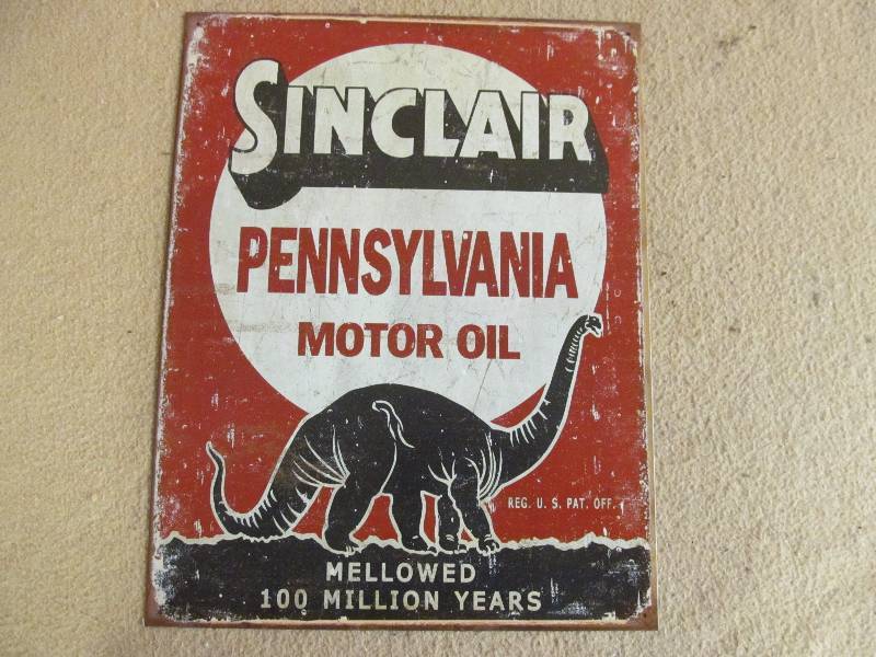 metal sign
