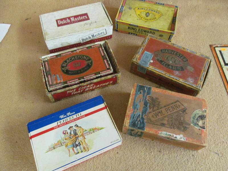 cigar boxes