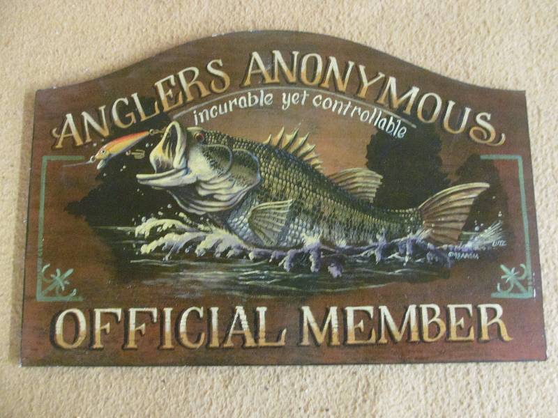 wooden sign