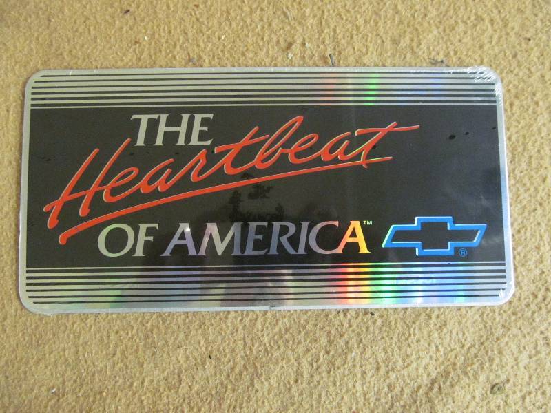 metal sign