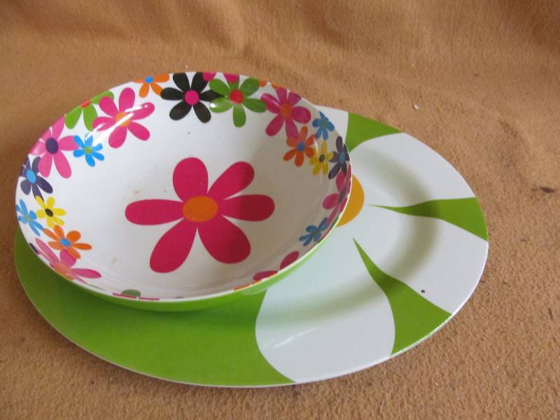 bowl and platter