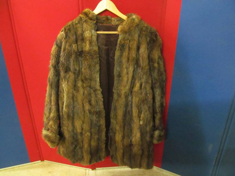 fur coat