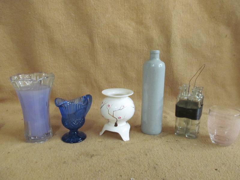 vases,pitcher, bottles