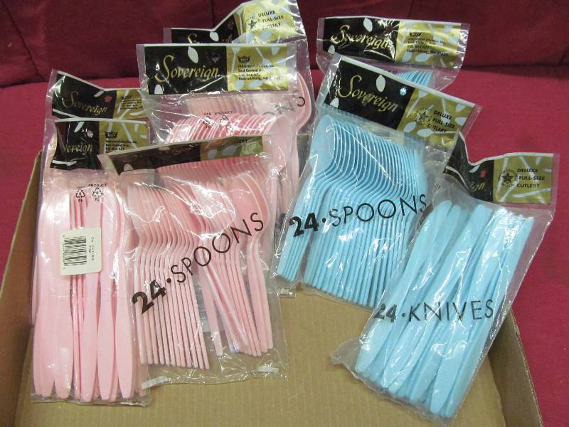 forks, knives, spoons
