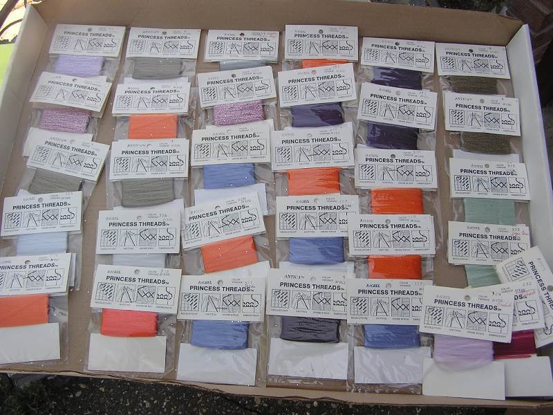 PRINCESS THREADS 10 YARDS EACH LOT OF 32