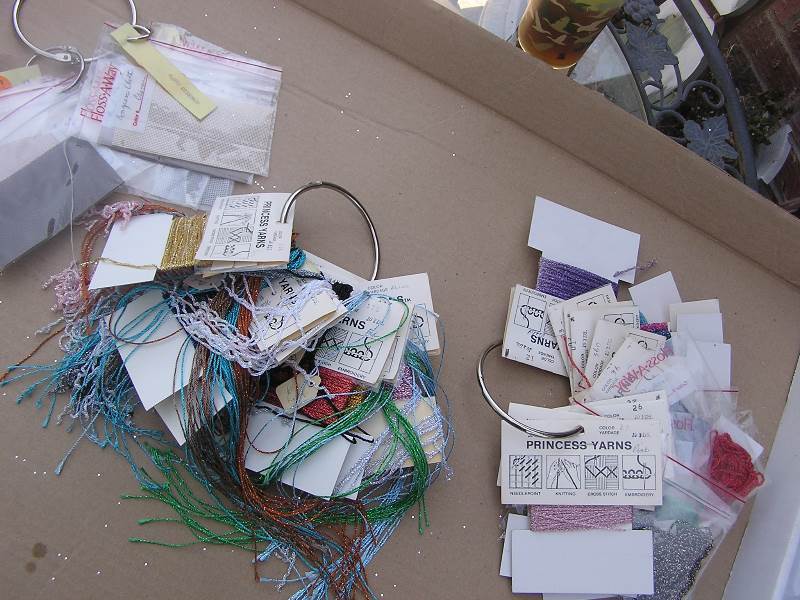 princess yarns and screens on o rings lot