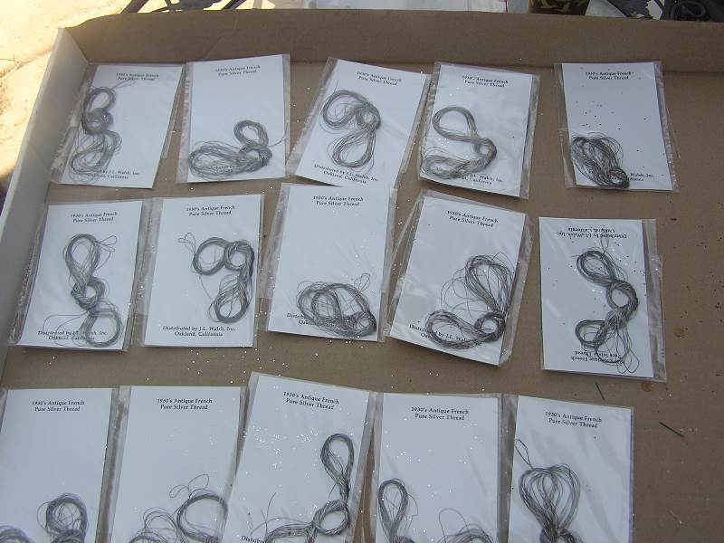 pure silver thread j.l. walsh antique french