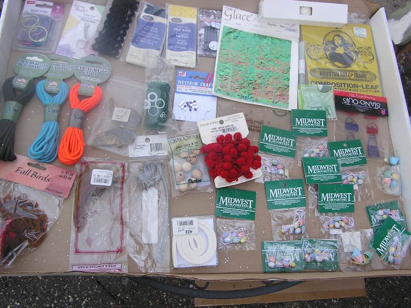 large lot crafting items