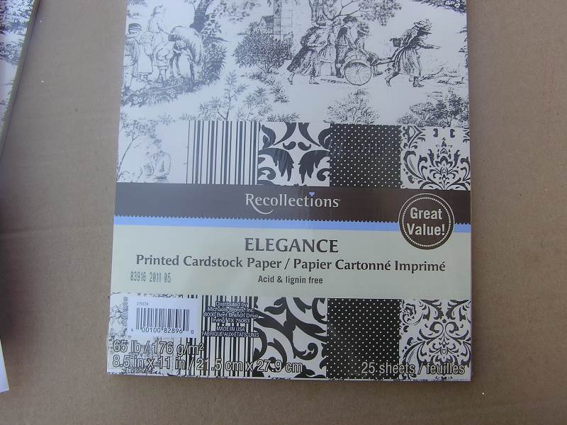 elegance cardstock