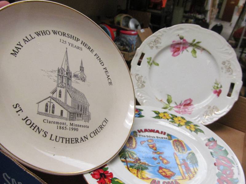Lot of collectible plates