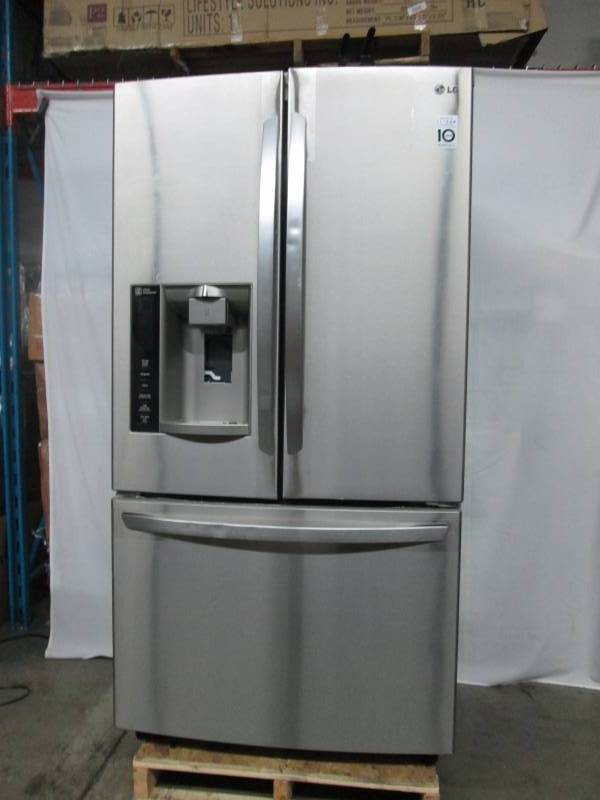 LG ULTRA-LARGE CAPACITY 3 DOOR FRENCH DOOR REFRIGERATOR WITH SMART COOLING