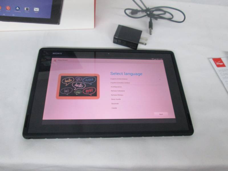Sony Xperia Z2 Tablet