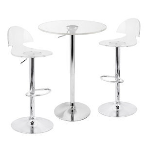 Lumisource Venti Adjustable 4-pc. Pub Set