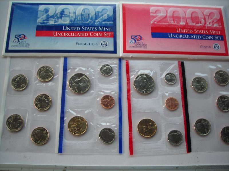 2002 US Unc Coin Set