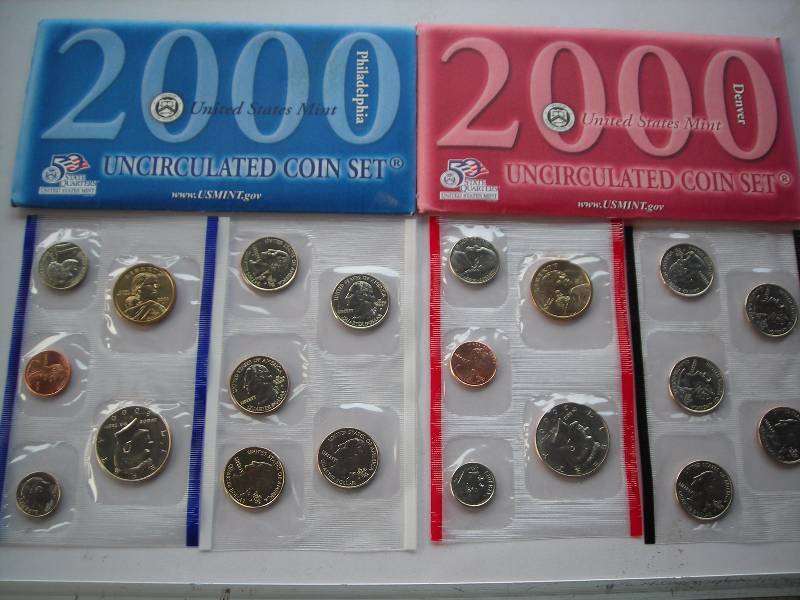 2000 US Unc Coin Set