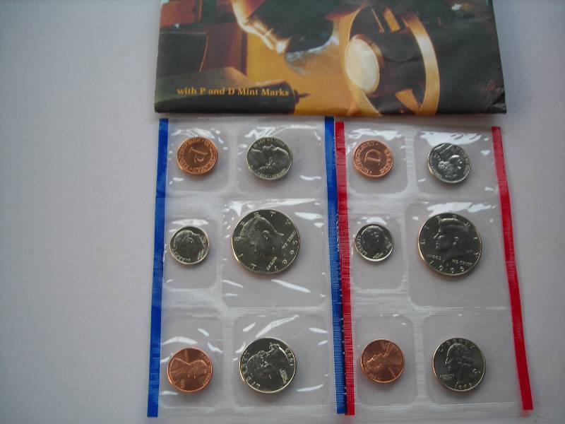 1995 US Unc Coin Set