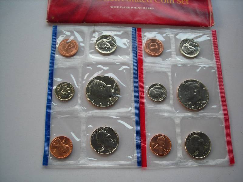 1987 US Unc Coin Set