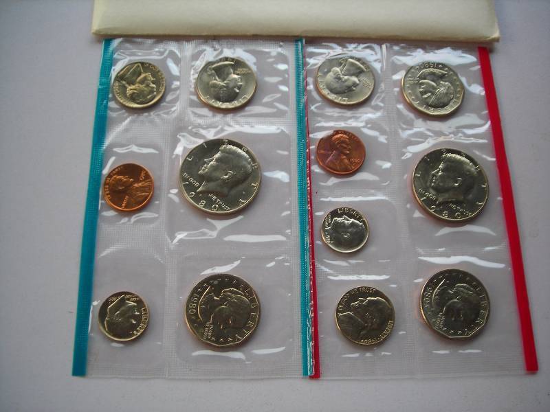 1984 US Unc Coin Set