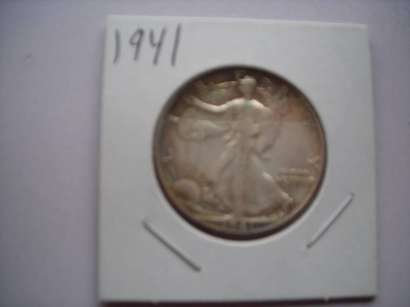 1941 Walking Liberty Half
