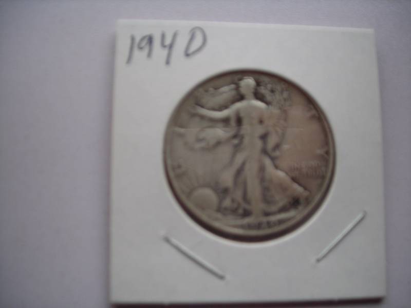 1940 Walking Liberty Half