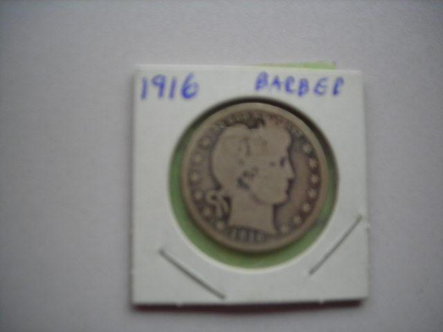 1916 Barber Quarter