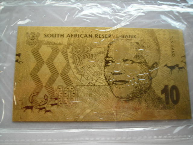 Gold Bank Note Commemorative (24k Gold-.999 Fine)