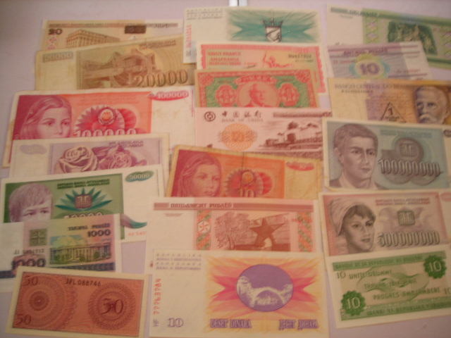20-Different Foreign Currency