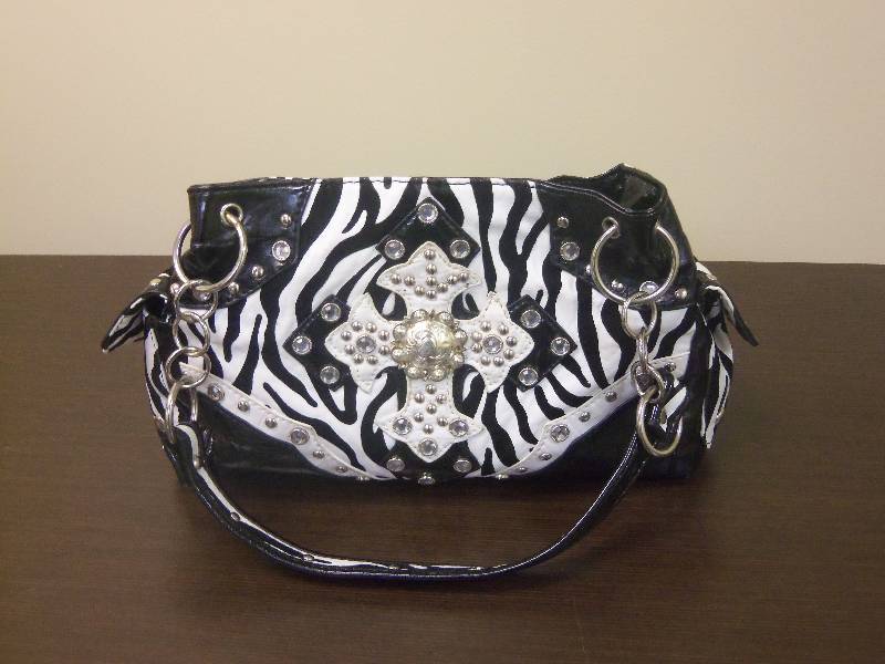 Zebra Print Purse