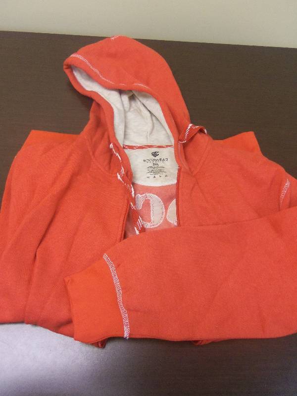 Red Zip-up Hoodie 3XL