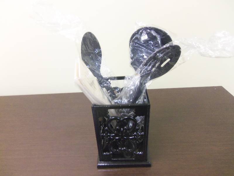Kitchen Utensils and Holder