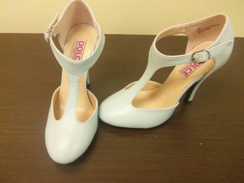 Mint Green High Heels