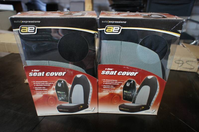Lot of 2 X-Line Seat Covers