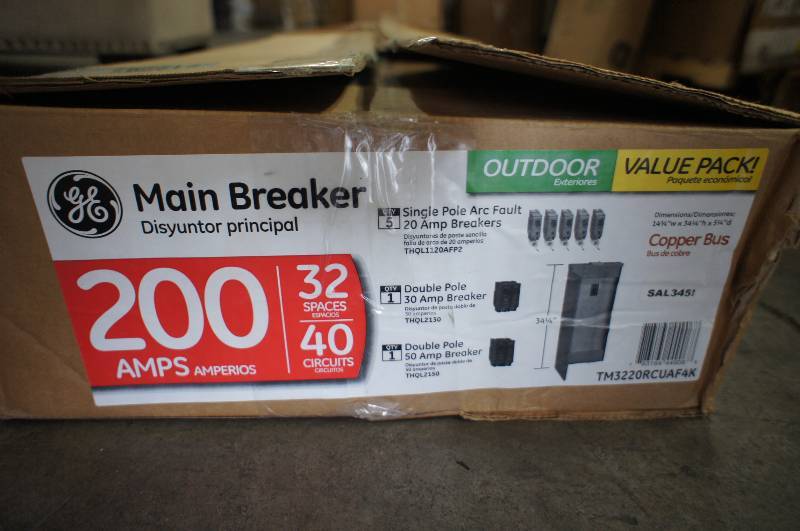 GE Outdoor Main Breaker