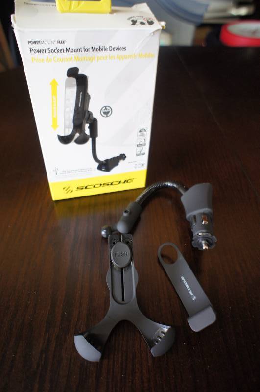 Power Socket Mount for Mobile Devices