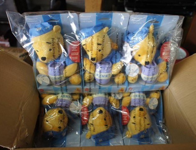 Lot of 12 First Years Winnie The Pooh Soft Crib Night Light