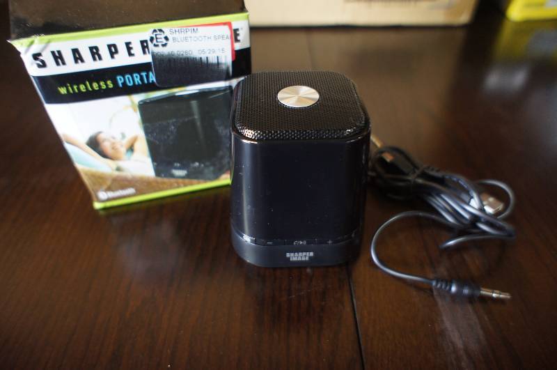 Sharper Image Wireless Portable Bluetooth Speaker