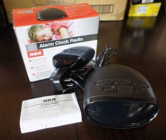 RCA AMFM Alarm Clock Radio