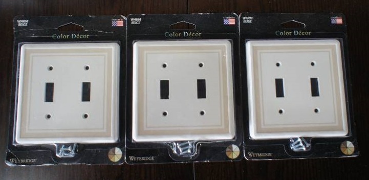 Weybridge Color Decor Wall Fixture Covers