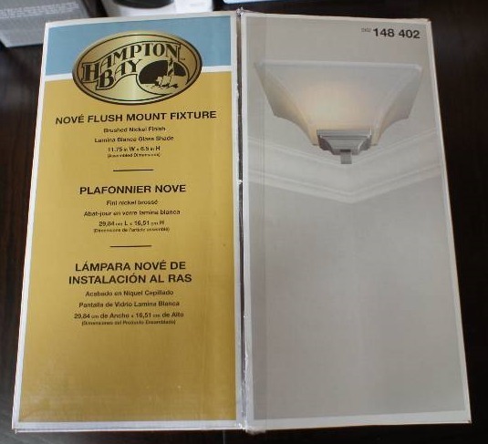 Hampton Bay Nove Flush Mount Fixture