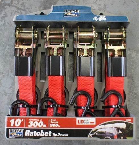 Reese Carry Power Ratchet Tie-Downs