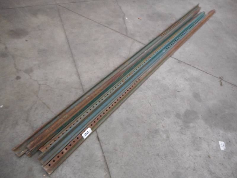 lot 22 image: Lot Of (8) 6ft Steel Fence Stakes ...