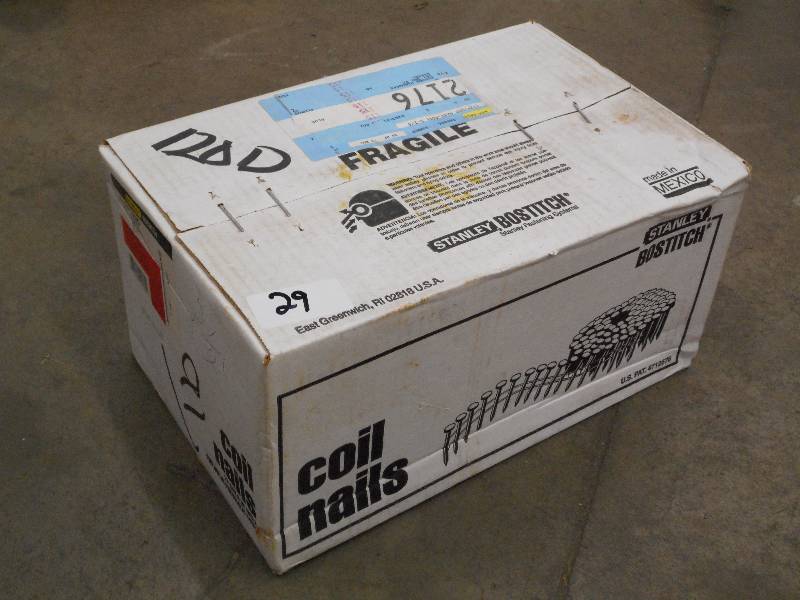 lot 29 image: Full Case Of Bostitch 3.25 Plain S...