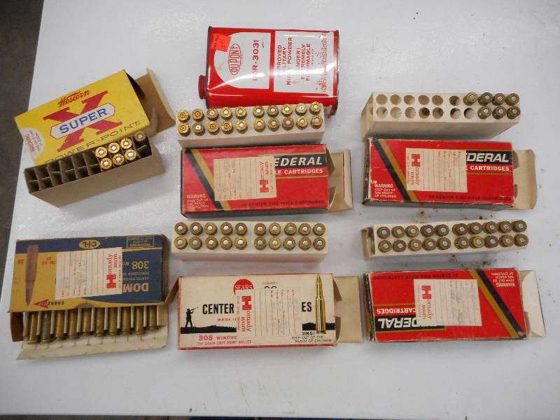 lot 41 image: (6) Boxes Of .308 Rifle Shells & (1...