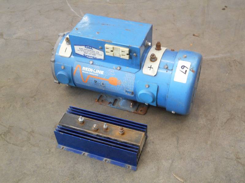 lot 67 image: Red-Line 12Volt Input  120Volt Out...