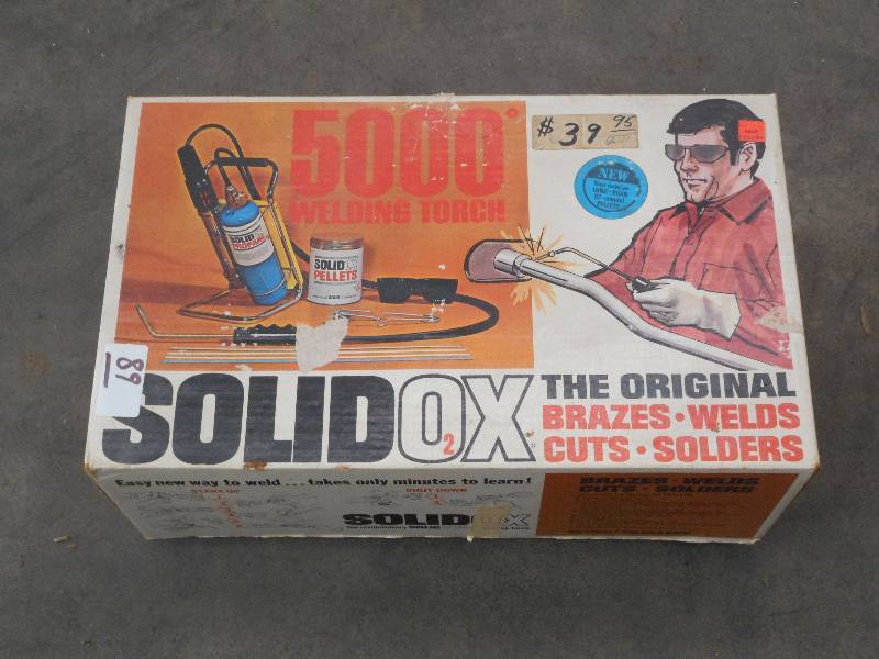 lot 89 image: Solid-Ox 5000 Welding Torch Set ...