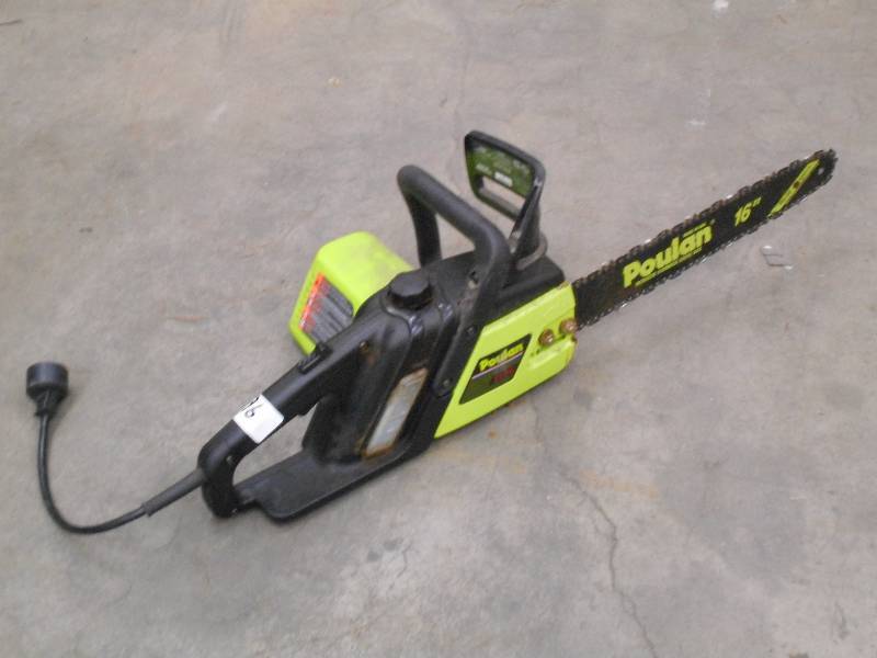 lot 96 image: Poulan 16 ES300 Electric Chainsaw ...