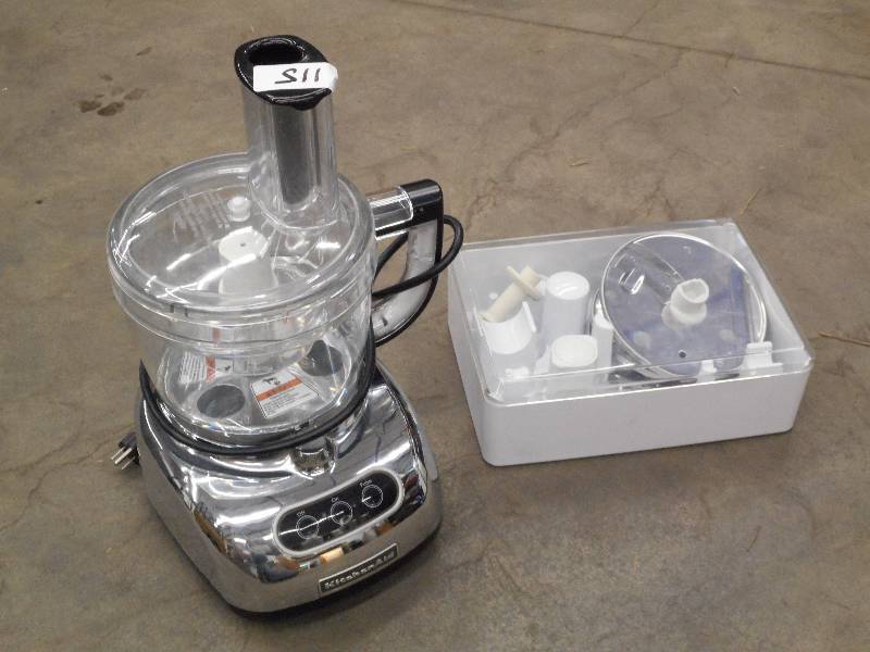 lot 115 image: Kitchenaid Stainless Steel Food Pro...