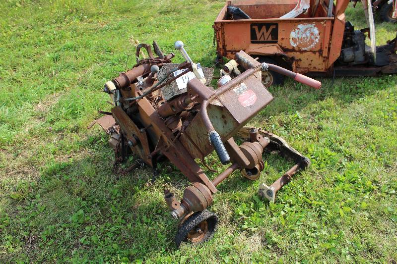 lot 19 image: Turfco Pipe Puller - 180 Model # For Parts Only.