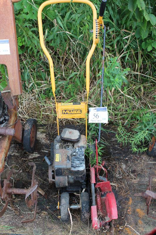 lot 56 image: McClane Edger wGas Motor Turns Over.