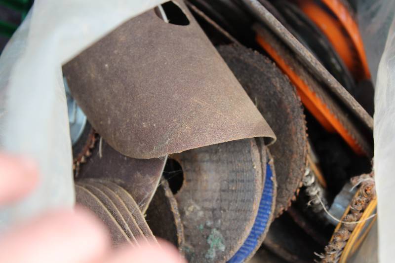 lot 110 image: Bag Lot of Sanding Disks.